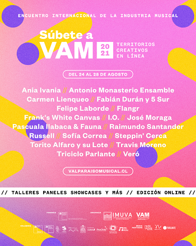 Afiche VAM2021 Showcase