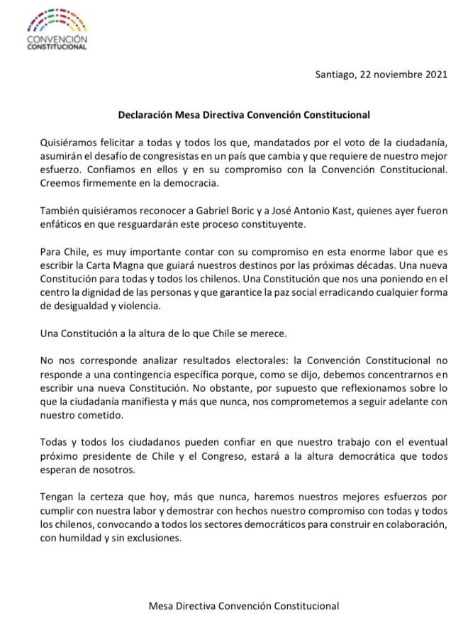 declaracion cc elecciones